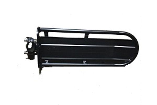Багажник под подседельный штырь, алюминиевый для 26" велосипеда, цвет черный, максимальная нагрузка 10 кг.                                                                                                                                                