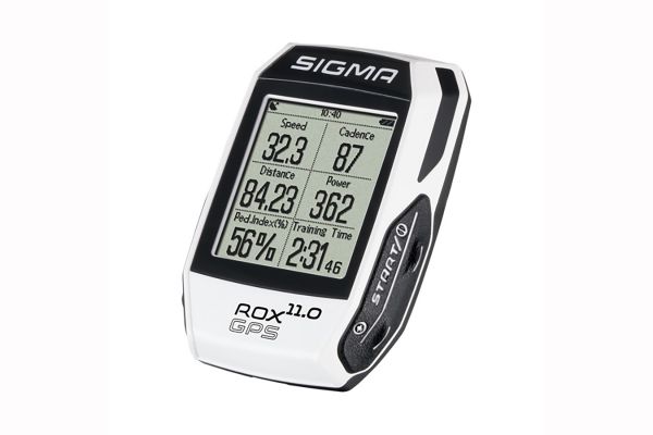 Велокомпьютер Sigma, ROX GPS SET 11.0, 01009,102 функции,белый,встроенная STRAVA                                                                                                                                                                          