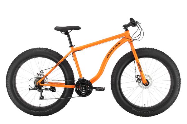 Велосипед Black One Monster 26 D оранжевый/чёрный/черный 20"                                                                                                                                                                                              