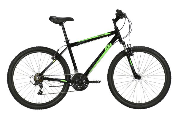 Велосипед Black One Onix 26 Alloy черный/зеленый/серый 20"                                                                                                                                                                                                