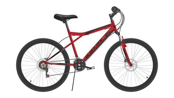 Велосипед Black One Element 26 D красный/серый/черный 18"                                                                                                                                                                                                 