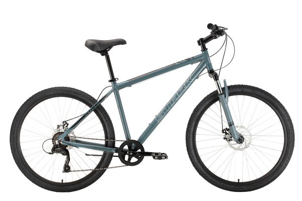Велосипед Stark'22 Respect 26.1 D Microshift серый/черный 20"                                                                                                                                                                                             