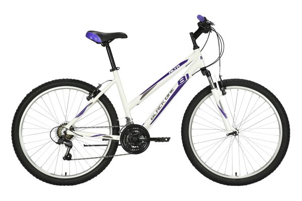 Велосипед Black One Alta 26 Alloy белый/фиолетовый/серый 16''                                                                                                                                                                                             