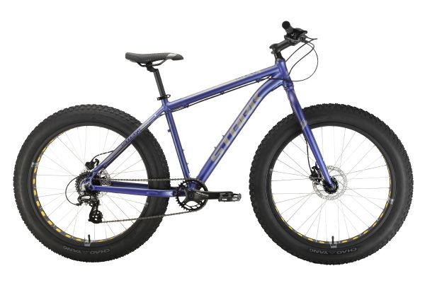 Велосипед Stark'22 Fat 26.2 HD фиолетовый/серый 18"                                                                                                                                                                                                       