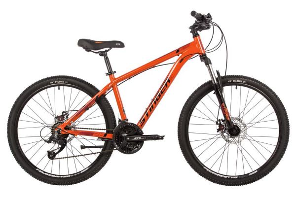 Велосипед STINGER 26" ELEMENT STD SE оранжевый, алюминий, размер 14"                                                                                                                                                                                      