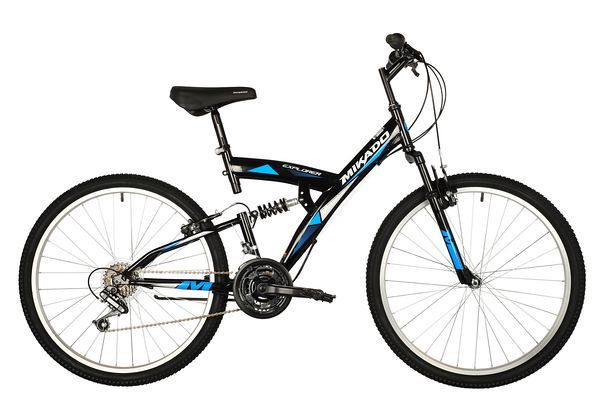Велосипед MIKADO 26" EXPLORER черный, сталь, размер 18"                                                                                                                                                                                                   