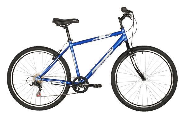 Велосипед FOXX 26" MANGO синий, сталь, размер 20"                                                                                                                                                                                                         