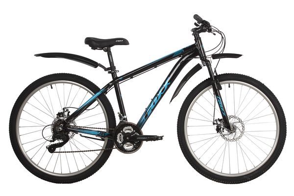 Велосипед FOXX 26" ATLANTIC D черный, алюминий, размер 14"                                                                                                                                                                                                