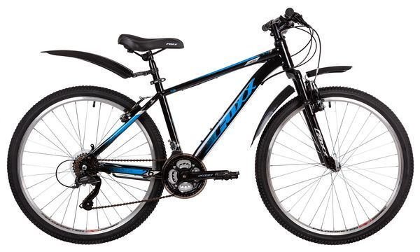 Велосипед FOXX 26" AZTEC синий, сталь, размер 16"                                                                                                                                                                                                         
