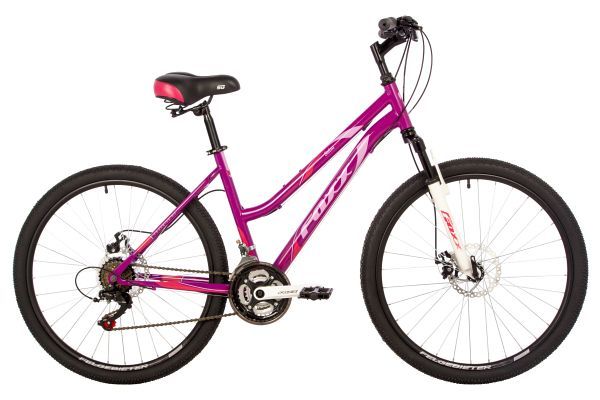 Велосипед FOXX 26" SALSA D розовый, сталь, размер 15"                                                                                                                                                                                                     