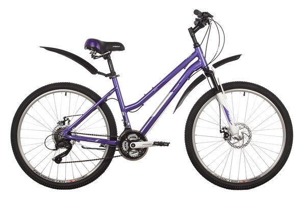 Велосипед FOXX 26" BIANKA D фиолетовый, алюминий, размер 15"                                                                                                                                                                                              