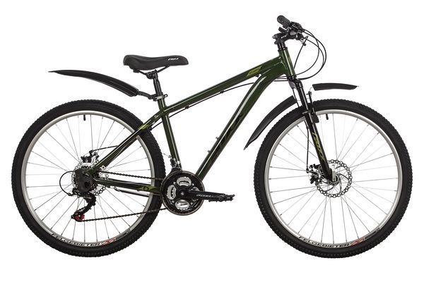 Велосипед FOXX 26" ATLANTIC D зеленый, алюминий, размер 18"                                                                                                                                                                                               