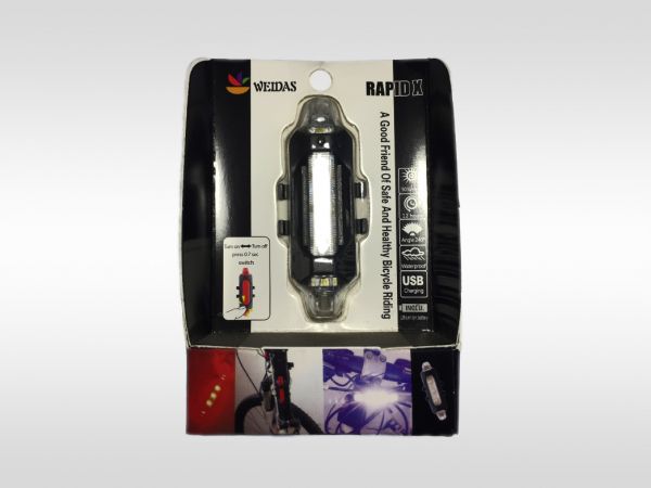 Габарит белый с диодами красного и синего цвета, + USB зарядка + аккумулятор, инд.уп.                                                                                                                                                                     