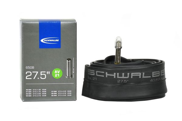 Камера Schwalbe AV21 40/62-584 1,6/2,4-27,5" IB AGV 40mm автовентиль 10400050                                                                                                                                                                             