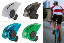 Фонарь задний Sigma BRAKELIGHT,31004,на тормоз,синий,1светодиод,батарейки в комплекте                                                                                                                                                                     