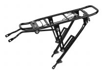 Багажник HX-Y65 26"-29" , алюминий, с прижимом, черный                                                                                                                                                                                                    