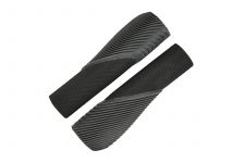 Грипсы MTB HL-G303-1 130mm,эргономические, резина,черно\серые                                                                                                                                                                                             