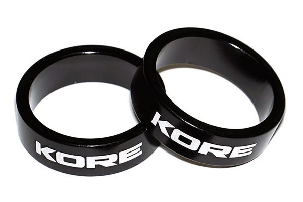 Проставочное кольцо KORE  AL6061-6T, CNC,34x10mm 1-1\8" черный                                                                                                                                                                                            