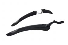 Крылья комплект пер+зад, PM-24F/R, 26"/700С, МТБ-дизайн увеличенной ширины,черные                                                                                                                                                                         