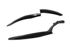 Крылья комплект пер+зад, PM-27F/27-1R, 26"/700С, МТБ-дизайн,черные                                                                                                                                                                                        