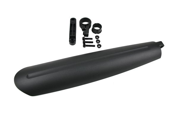 Крыло заднее, GH-367R, для велосипеда 24-28", крепеж на подс. штырь, регулир., мото дизайн,                                                                                                                                                               