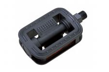 Педали FEIMIN FP-826,107*68мм,база пластик,стальная ось,340гр,черные                                                                                                                                                                                      