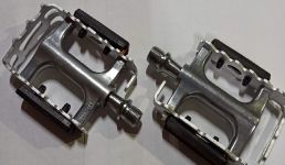Педали FEIMIN K 174,106*68мм,база алюминий,Cr-Mo ось,рамка сталь,промподшипники,345гр,                                                                                                                                                                    