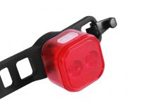 Фонарь задний GACIRON W07R 15lm,2диодф,Li-аккум.200mA,USB,угол 300 град.красный,34гр                                                                                                                                                                      