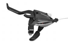 Шифтер/ручка тормоза, SHIMANO ASTEF5002LSBL левая,3-пер.,без упаковки                                                                                                                                                                                     