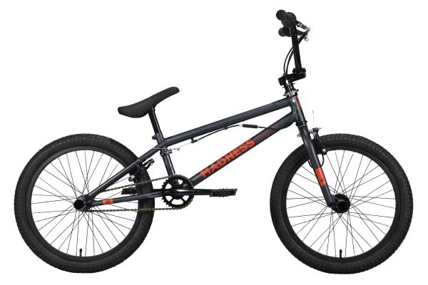 Велосипед Stark'22 Madness BMX 2 серый/оранжевый                                                                                                                                                                                                          
