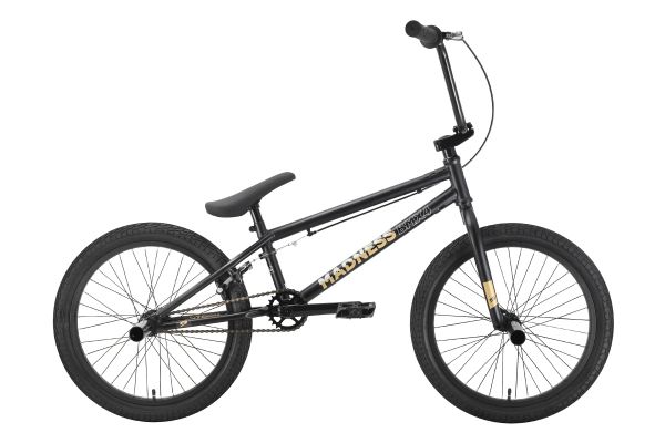 Велосипед Stark'22 Madness BMX 4 черный/золотой                                                                                                                                                                                                           