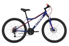 Велосипед Stark'22 Slash 26.1 D Steel синий/красный 16"                                                                                                                                                                                                   