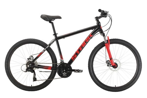 Велосипед Stark'22 Indy 26.1 D Microshift черный/красный 16"                                                                                                                                                                                              
