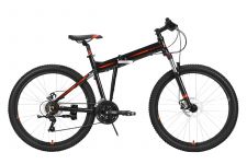 Велосипед Stark'23 Cobra 26.2 D черный/красный/черный 18"                                                                                                                                                                                                 