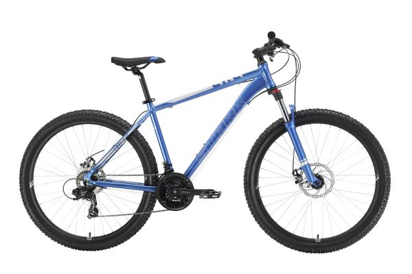 Велосипед Stark'22 Hunter 27.2 D синий/никель 18"                                                                                                                                                                                                         