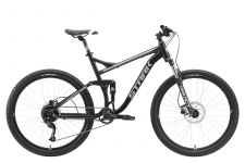 Велосипед Stark'22 Tactic FS 27.5 HD черный/серебристый 20"                                                                                                                                                                                               