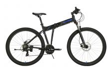 Велосипед Stark'21 Cobra 29.2 HD чёрный/голубой 18"                                                                                                                                                                                                       