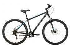Велосипед Stark'22 Respect 29.1 D Microshift черный/синий 18"                                                                                                                                                                                             