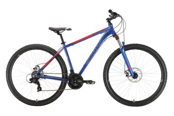 Велосипед Stark'22 Hunter 29.2 D голубой/красный 18"                                                                                                                                                                                                      