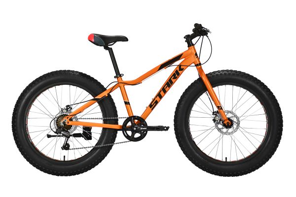 Велосипед Stark'21 Rocket Fat 24.1 D оранжевый/черный 12"                                                                                                                                                                                                 