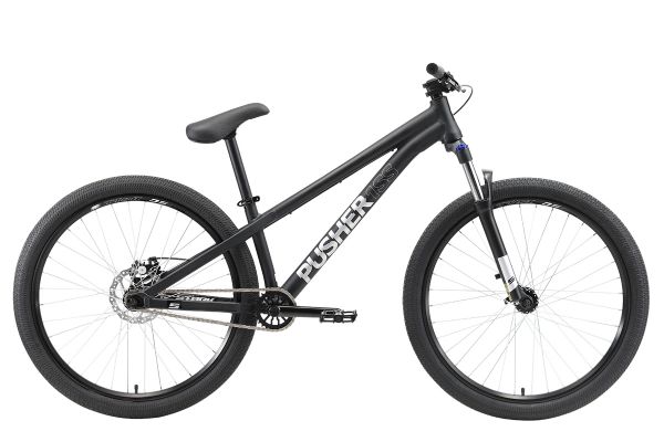 Велосипед Stark'22 Pusher-1 Single Speed черный/серый L                                                                                                                                                                                                   