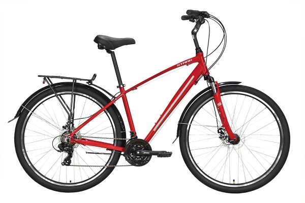 Велосипед Stark'23 Touring 28.2 D красный/серый 18"                                                                                                                                                                                                       
