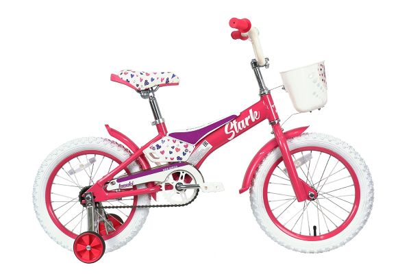 Велосипед Stark'21 Tanuki 12 Girl розовый/фиолетовый                                                                                                                                                                                                      