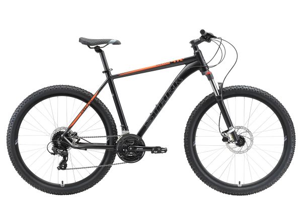Велосипед Stark'22 Router 27.3 HD чёрный/оранжевый 18"                                                                                                                                                                                                    