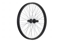 Колесо 20" BMX,заднее, обод MX-25,48 спиц,алюминиевый сплав, черный,втулка KT-104R ,ось 14мм                                                                                                                                                              