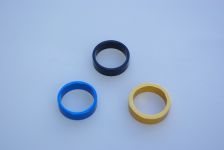Проставочное кольцо MD-AT-01 Alloy 6061 28,6*10mm синее алюмин.анодированное                                                                                                                                                                              