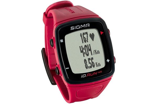 Спортивные часы-пульсометр Sigma, iD.RUN HR  rougee 24920,красный,без нагрудного датчика                                                                                                                                                                  