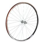 Колесо 26" перед, двустен.обод 32 отв., втулка  сталь под V-brake, болты. Пром подшип                                                                                                                                                                     
