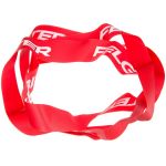 Лента ободная красная с белым логотипом для 27,5"                                                                                                                                                                                                         