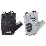 Перчатки STG, мод.AI-03-202,unisex, летние,черные/серые,на липучке,с вентиляцией,размер M                                                                                                                                                                 